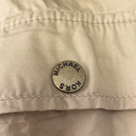 Michael Kors Tan Hooded Utility Jacket—Medium - Picture 8 of 10